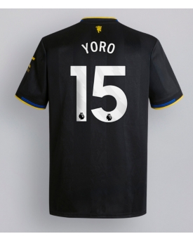 Billige Fotballdrakt Manchester United Leny Yoro #15 Replika Tredjedrakt 2025-26 Kortermet